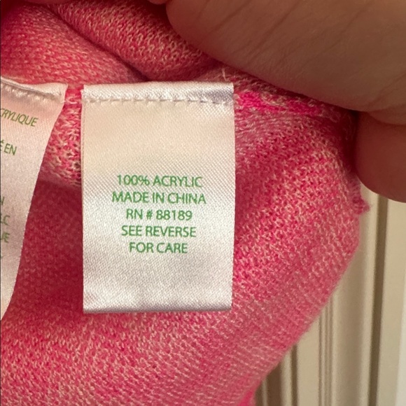 Lilly Pulitzer Pink Knit Leopard Sweater - Picture 5 of 7